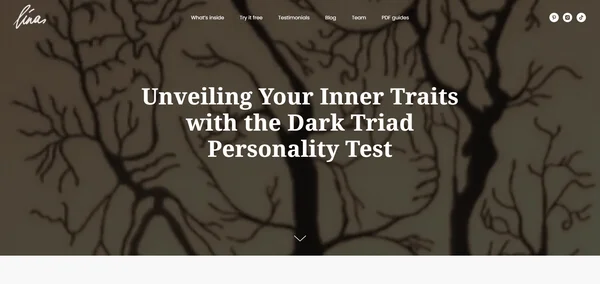 LINA: Art Therapy - Dark Triad Test